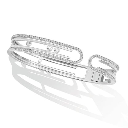 [Elite]MOVE 10TH PAVED DIAMOND BRACELET
