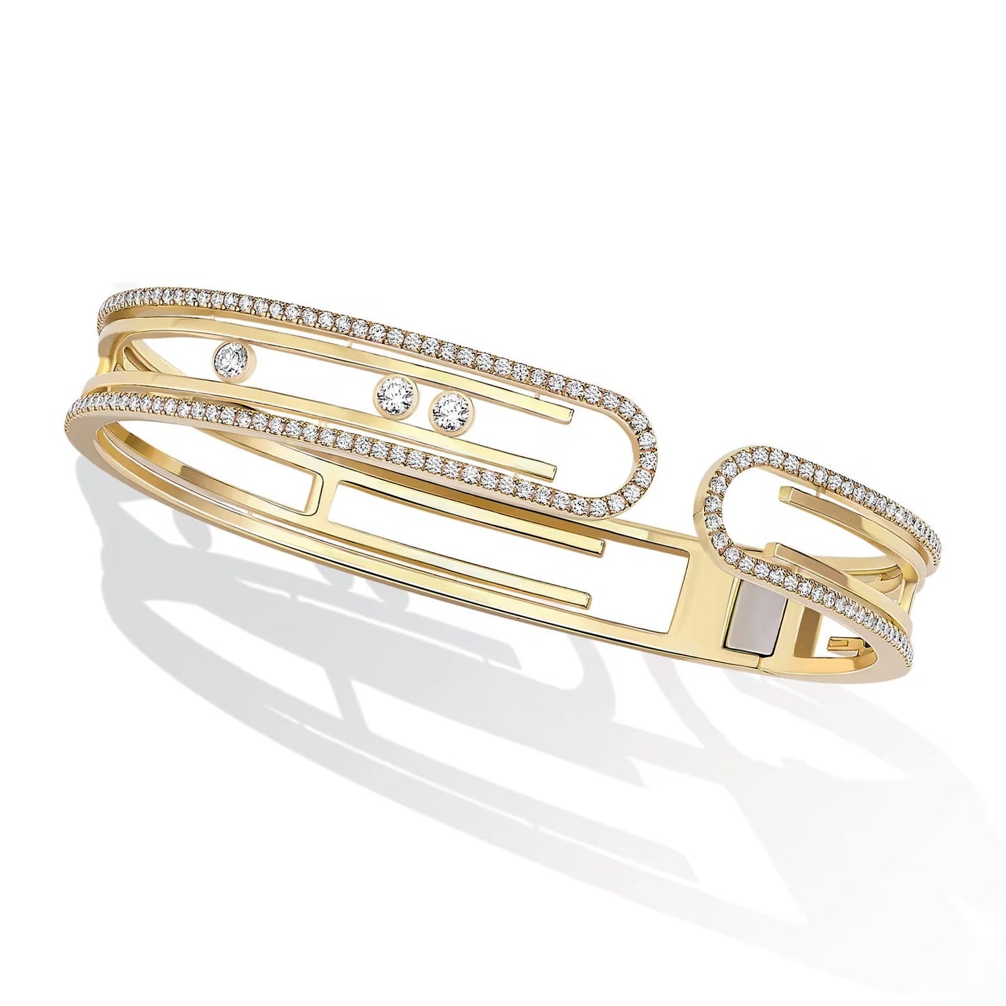 [Elite]MOVE 10TH PAVED DIAMOND BRACELET