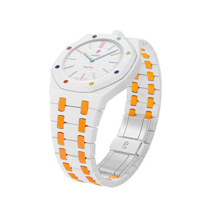 [Elite]Royal Oak Pop Exclusive Bioceramic Case & Bioceramic Strap Mix Color
