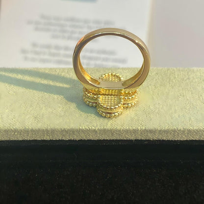 [Elite]NEW CLOVER PINK ENAMEL RINGS