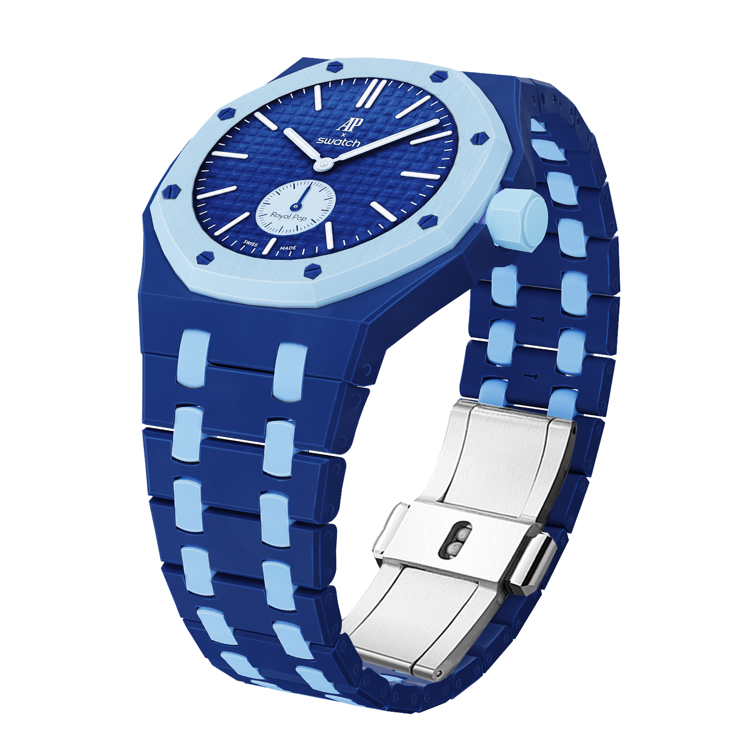 [Elite]Royal Oak Pop Exclusive Bioceramic Case & Bioceramic Strap Mix Color