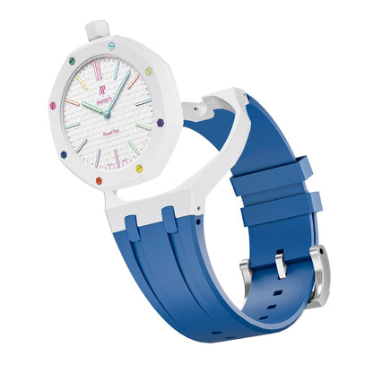 [Elite]Royal Oak Pop Exclusive Bioceramic Case & Silicone Strap Mix Color