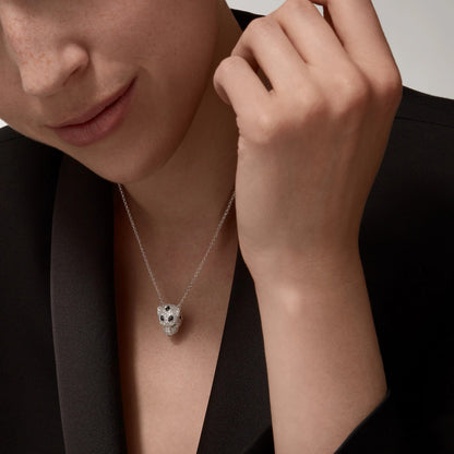 [Elite]PANTHERE FULL DIAMOND NECKLACE