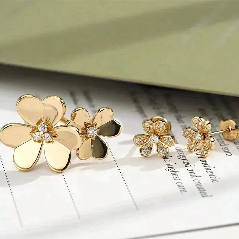 [Elite]CLOVER COMOS GOLD DIAMOND RING