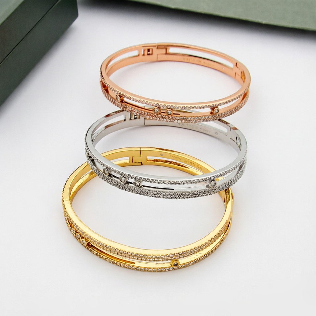 [Elite]Move Romane pavé bangle