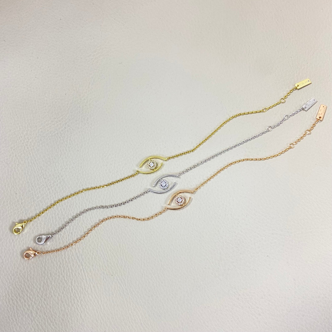 [Elite]Lucky Eye Pave-Set Diamond Bracelet