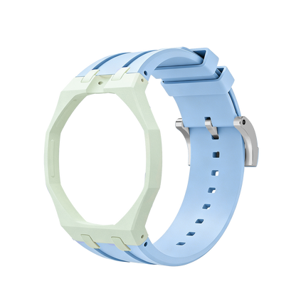 [Elite]Royal Oak Pop Exclusive Bioceramic Case & Silicone Strap Mix Color