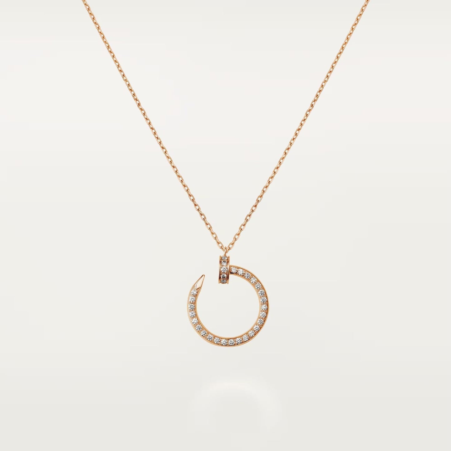 [Elite]JUSTE NECKLACE FULL DIAMOND