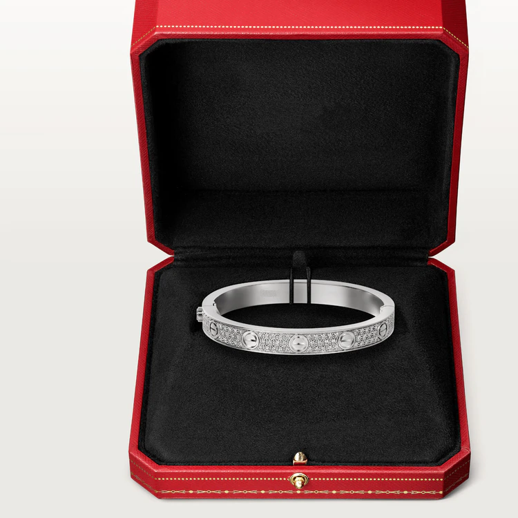 [Elite]LOVE BRACELET 6.1MM DIAMOND-PAVED