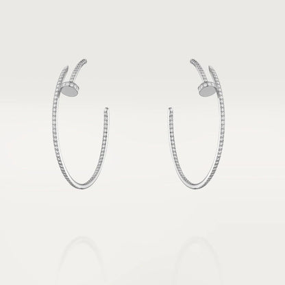 [Elite]JUSTE EARRINGS FULL DIAMONDS 1.8MM