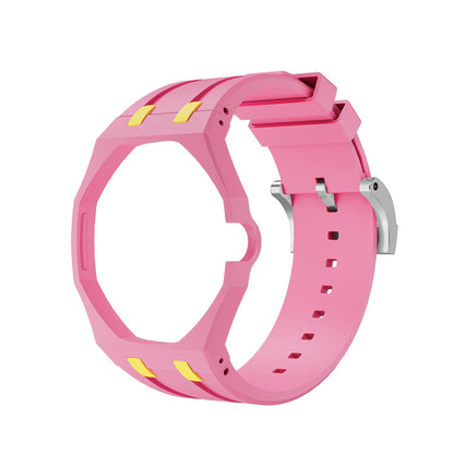 [Elite]Royal Oak Pop Exclusive Bioceramic Case & Silicone Strap Mix Color