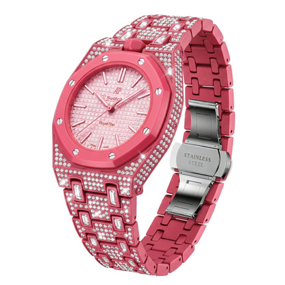 [Elite]Royal Oak Pop Exclusive Bioceramic Case & Bioceramic Strap Full Diamond