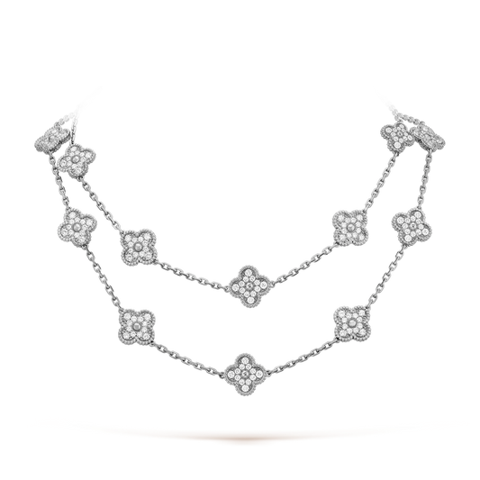 [Elite]CLOVER 20 MOTIFS DIAMOND SILVER