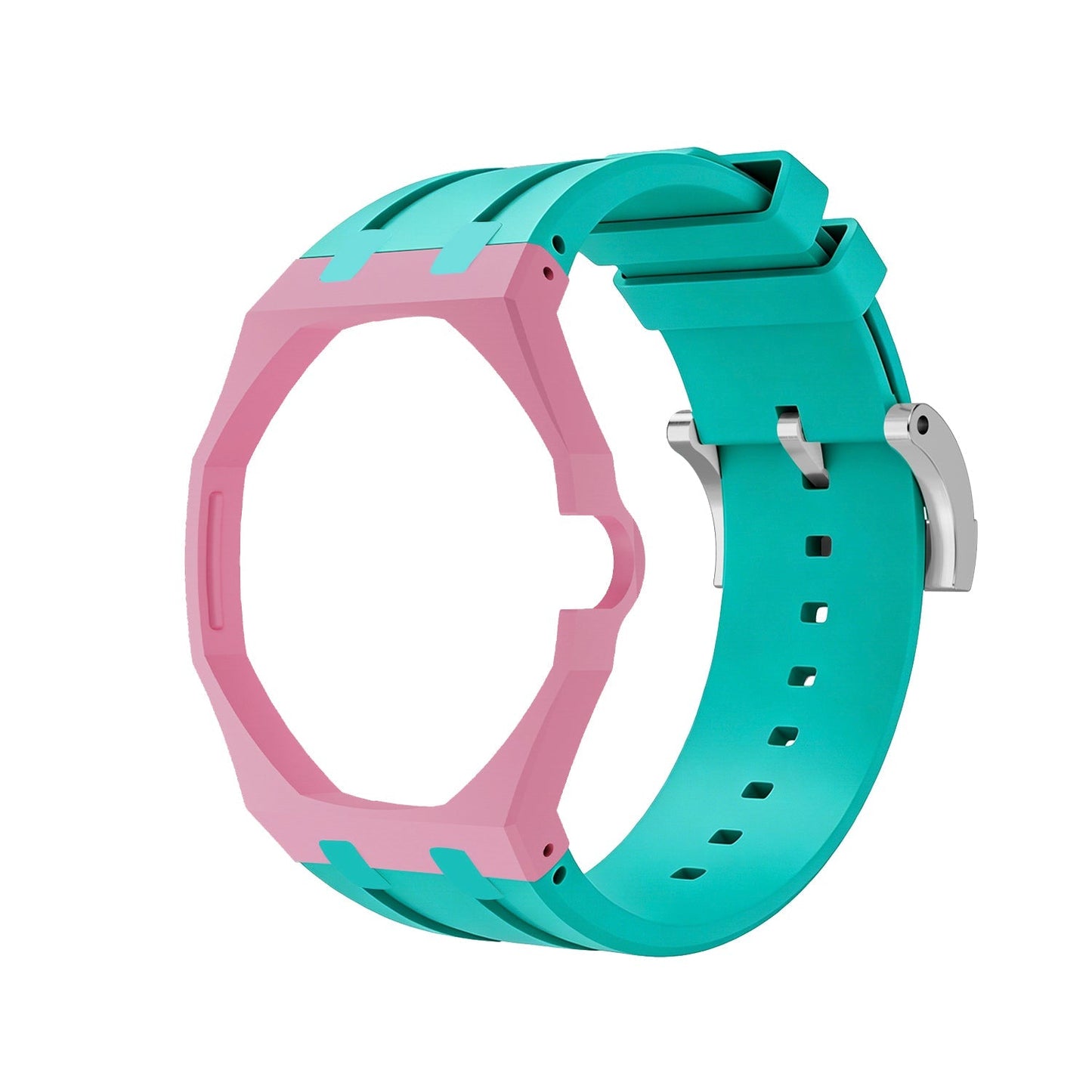 [Elite]Royal Oak Pop Exclusive Bioceramic Case & Silicone Strap Mix Color