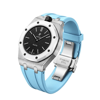 [Elite]Royal Oak Pop Exclusive Steel Case & Silicone Strap With Cradle