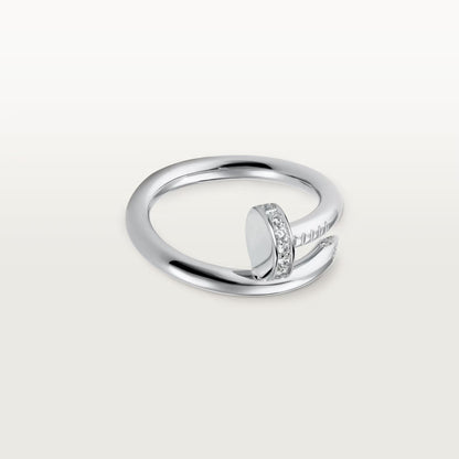 [Elite]JUSTE RING 2.6MM HALF DIAMOND