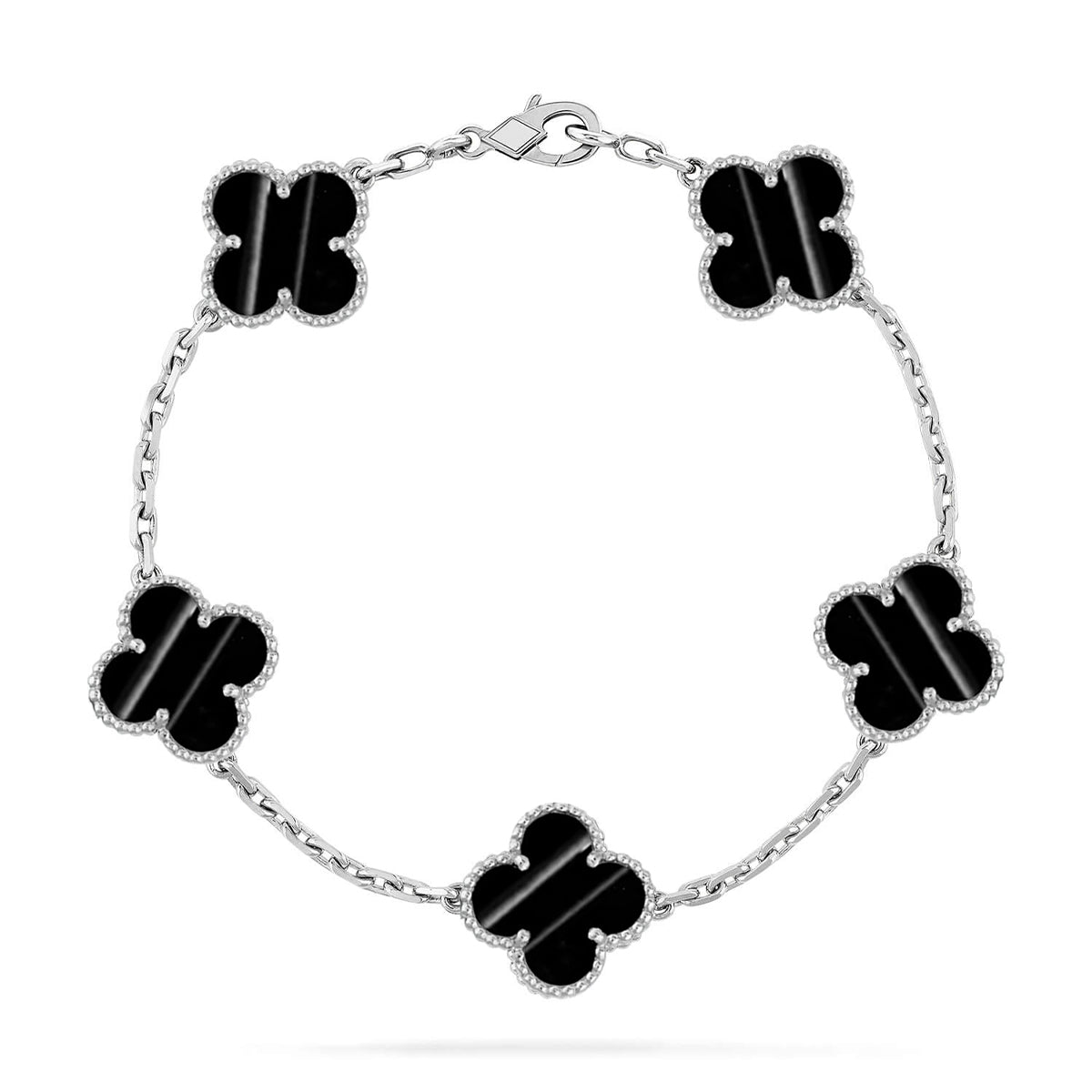 [Elite] CLOVER 5 MOTIF PULSAR STONE BRACELET COLLECTION