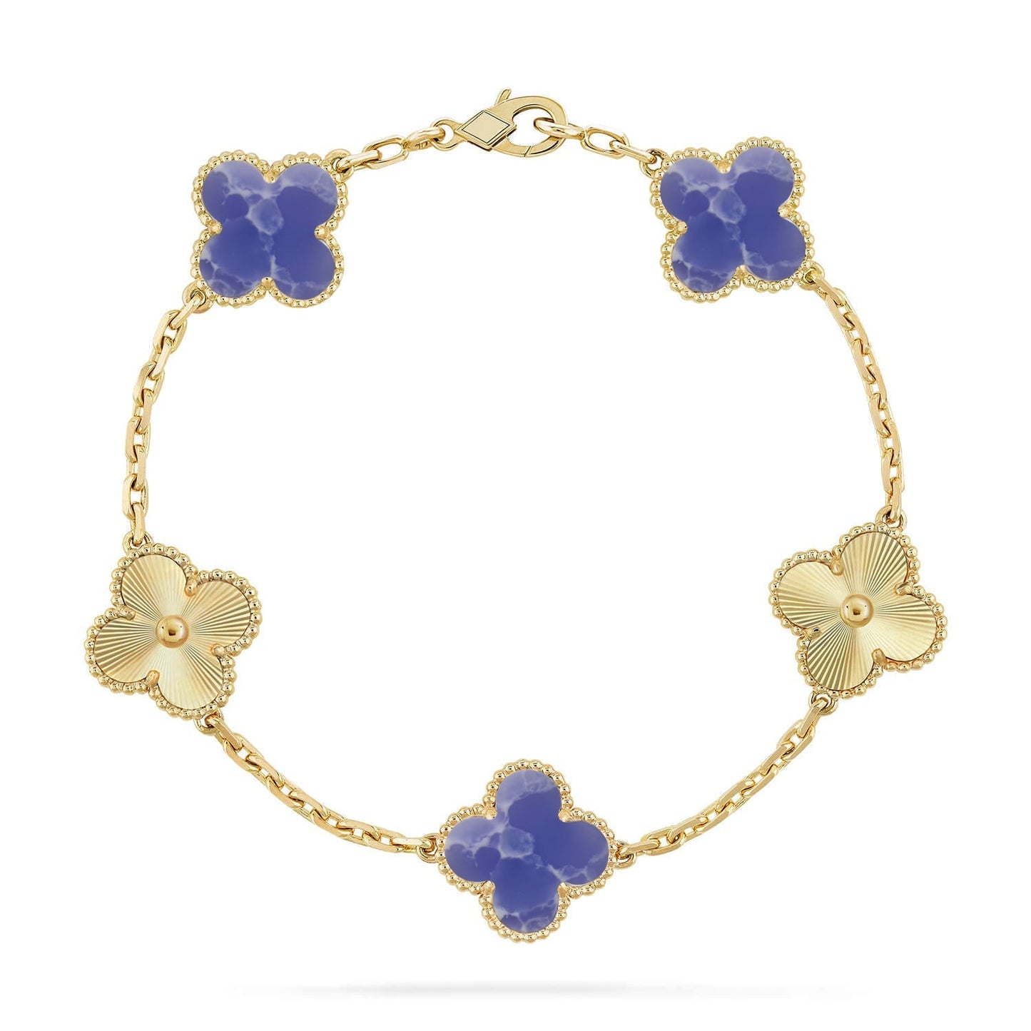 [Elite]CLOVER 5 MOTIF BLUE VEINS BRACELET COLLECTION