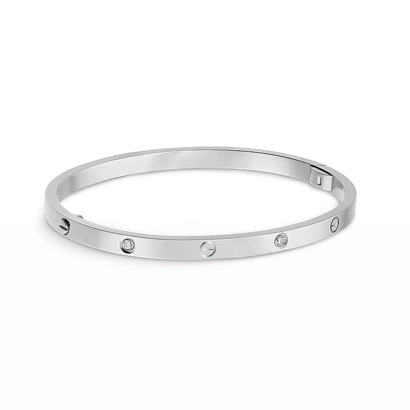 [Elite]LOVE BRACELET 3.65MM 6 DIAMONDS