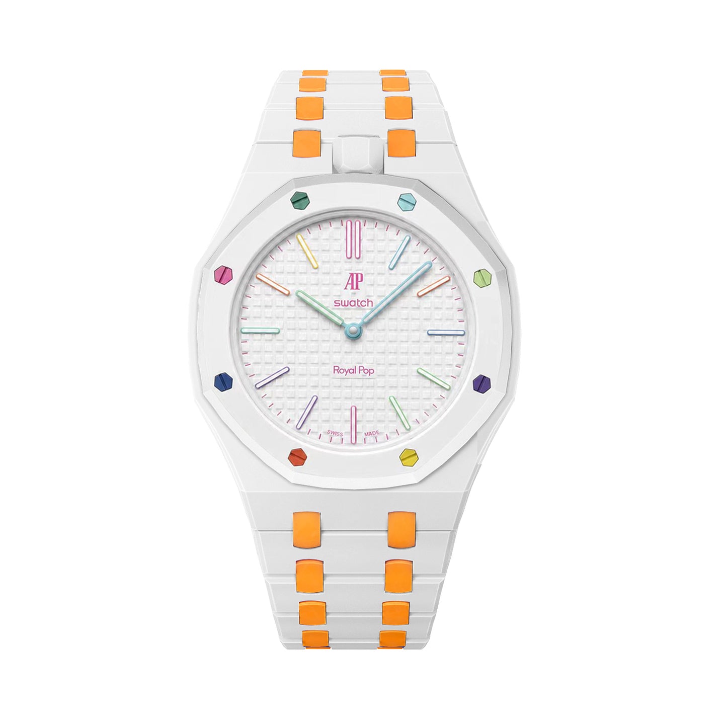 [Elite]Royal Oak Pop Exclusive Bioceramic Strap(Only Strap)