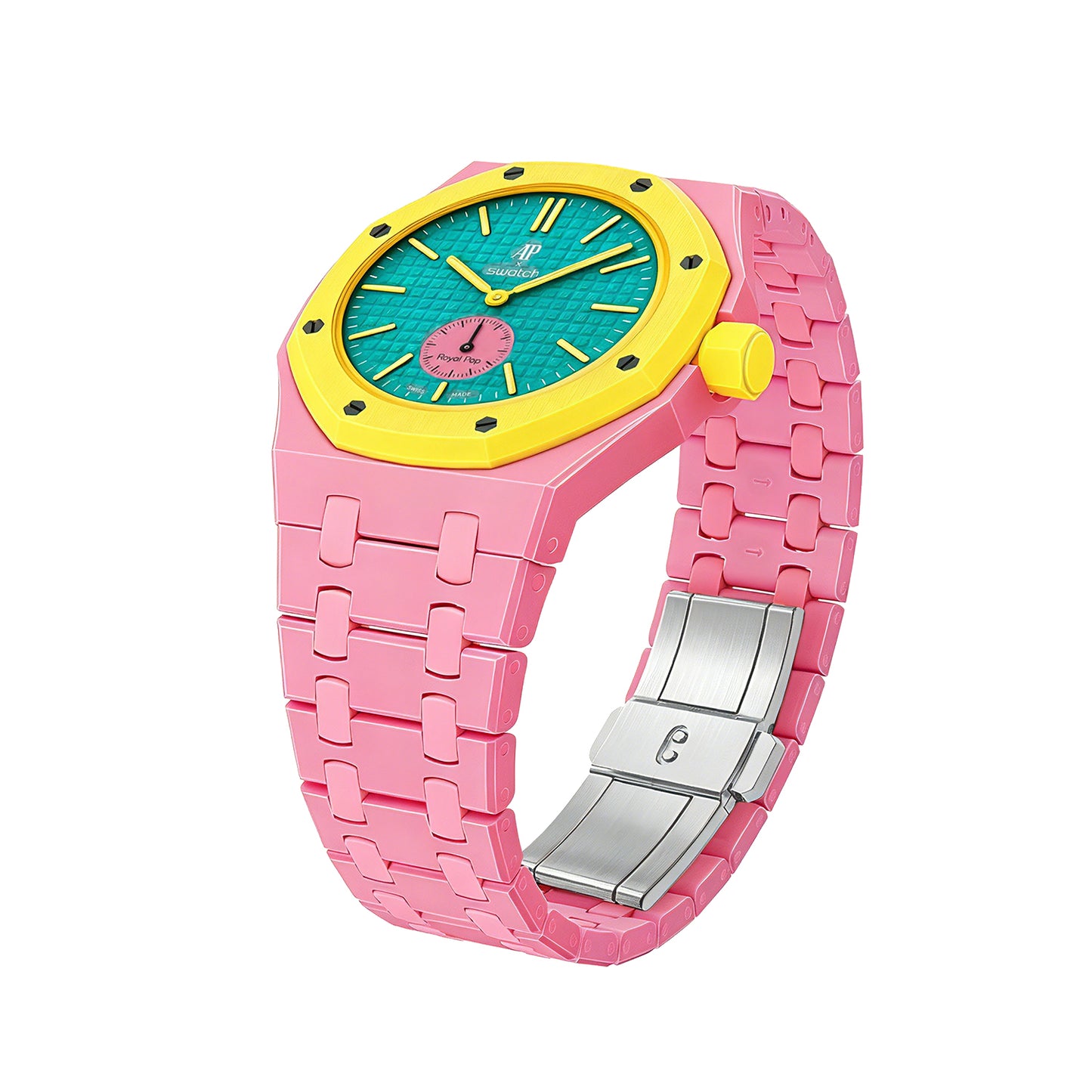 [Elite]Royal Oak Pop Exclusive Bioceramic Strap(Only Strap)
