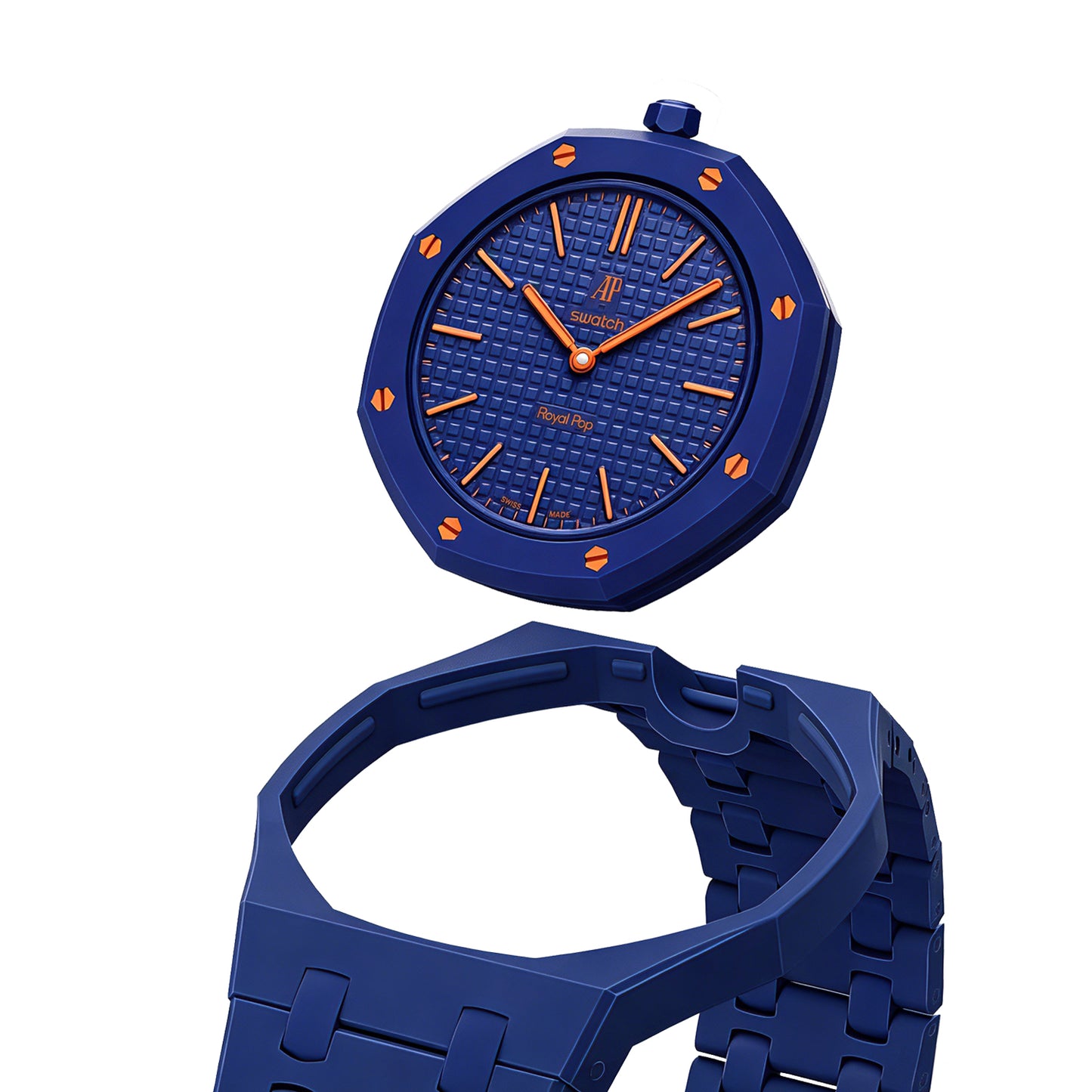 [Elite]Royal Oak Pop Exclusive Bioceramic Strap(Only Strap)