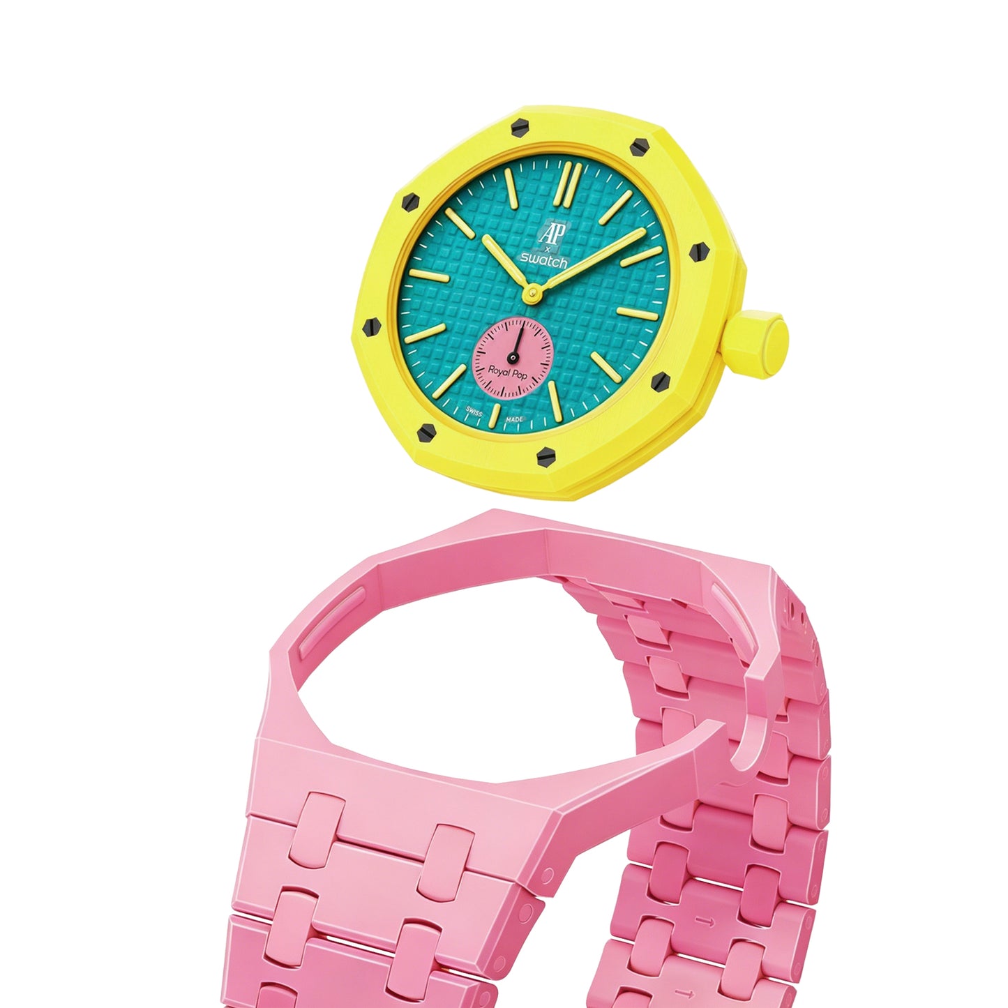 [Elite]Royal Oak Pop Exclusive Bioceramic Strap(Only Strap)
