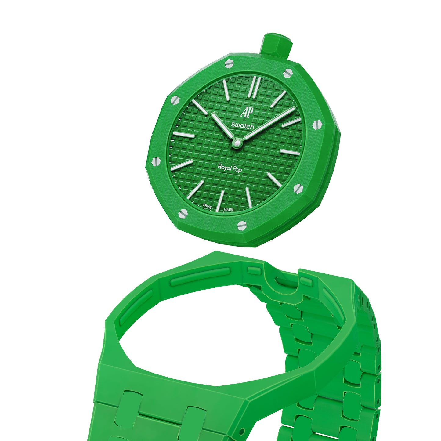 [Elite]Royal Oak Pop Exclusive Bioceramic Strap(Only Strap)