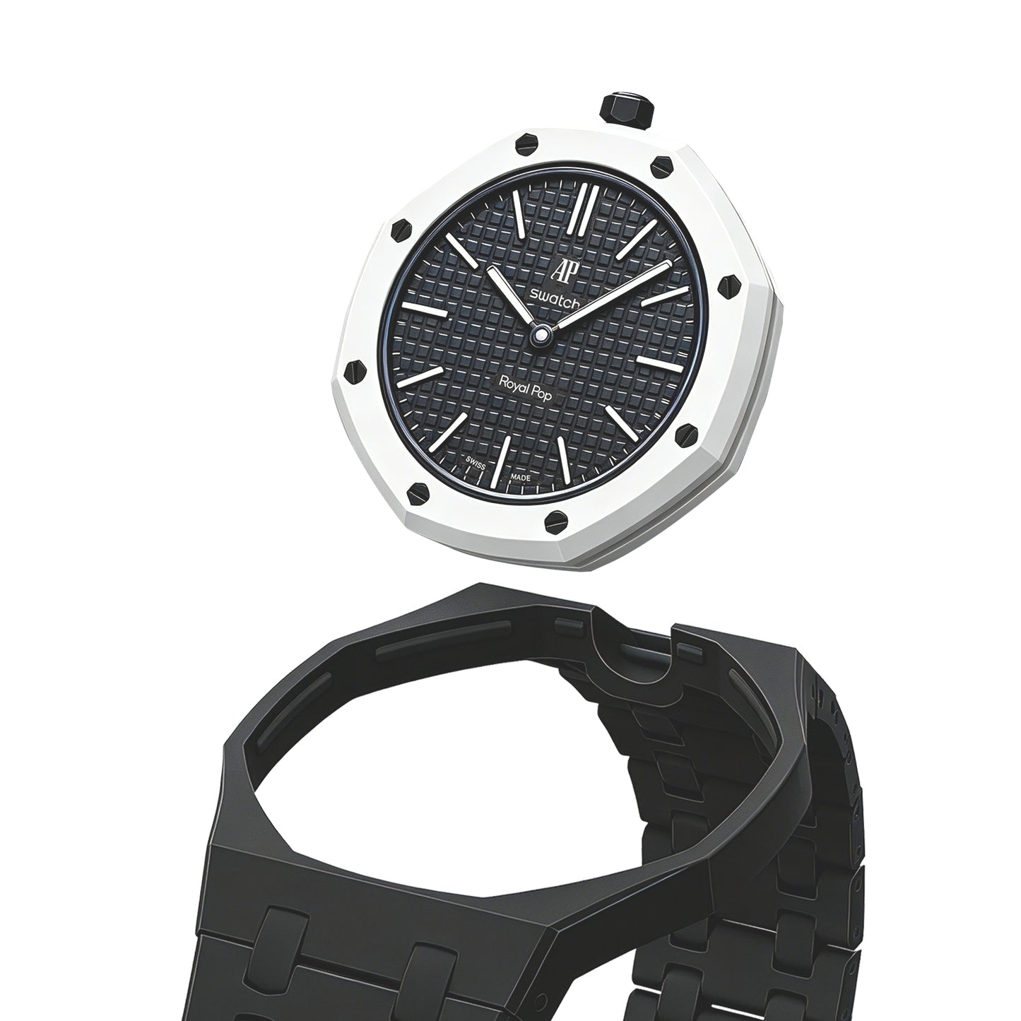 [Elite]Royal Oak Pop Exclusive Bioceramic Strap(Only Strap)
