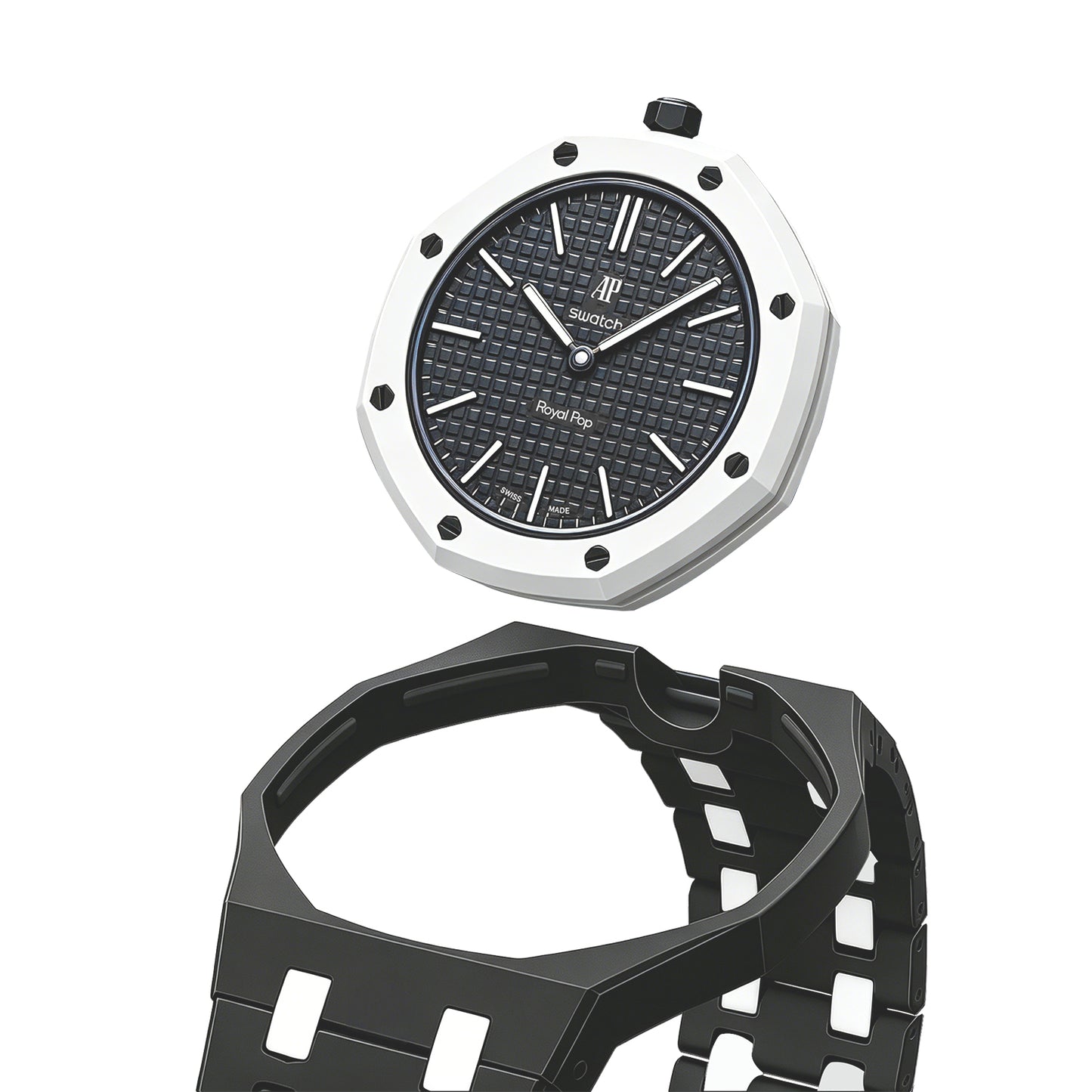 [Elite]Royal Oak Pop Exclusive Bioceramic Strap(Only Strap)