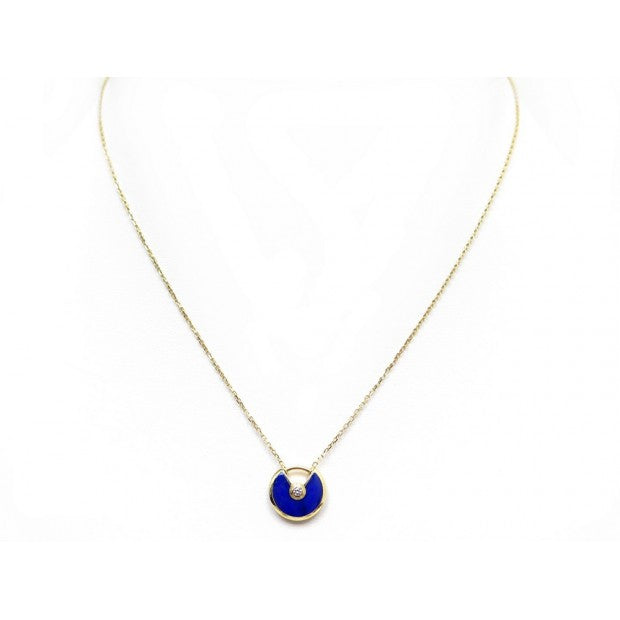 [Elite]AMULETTE ROSE GOLD AGATE NECKLACE