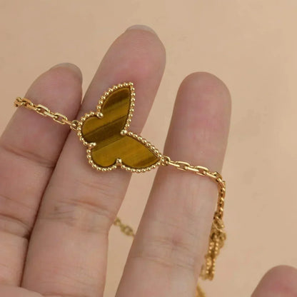 [Elite]LUCKY SPRING 5 MOTIF GOLD BRACELET