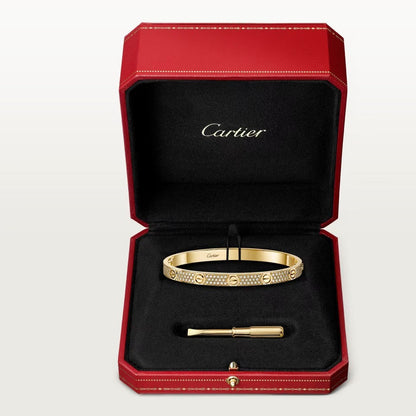 [Elite]LOVE BRACELET 4.8MM DIAMOND-PAVED