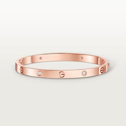 [Elite]LOVE BRACELET 4.8MM 4 DIAMONDS
