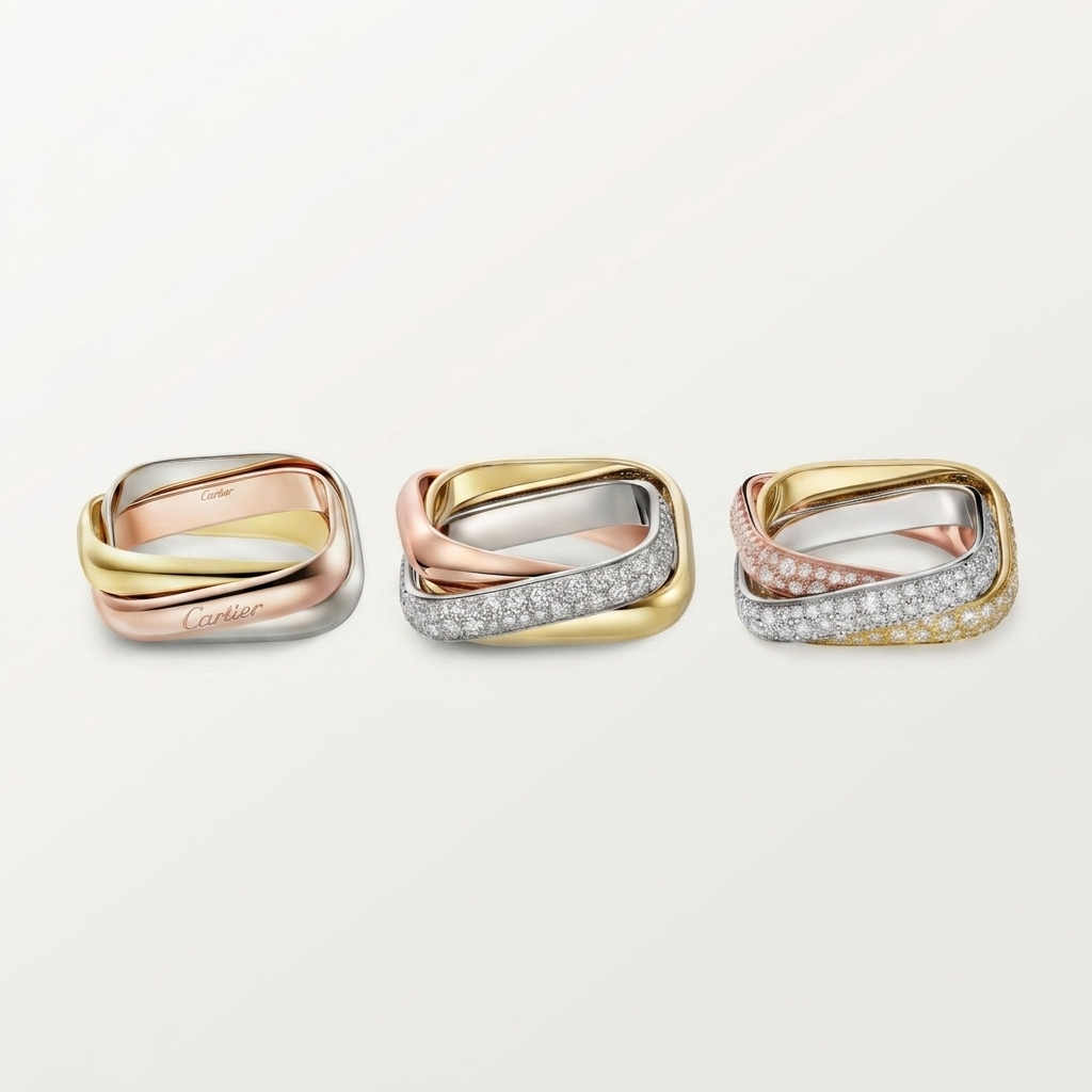 [Elite] TRINITY 3.5MM CUSHION RING COLLECTION