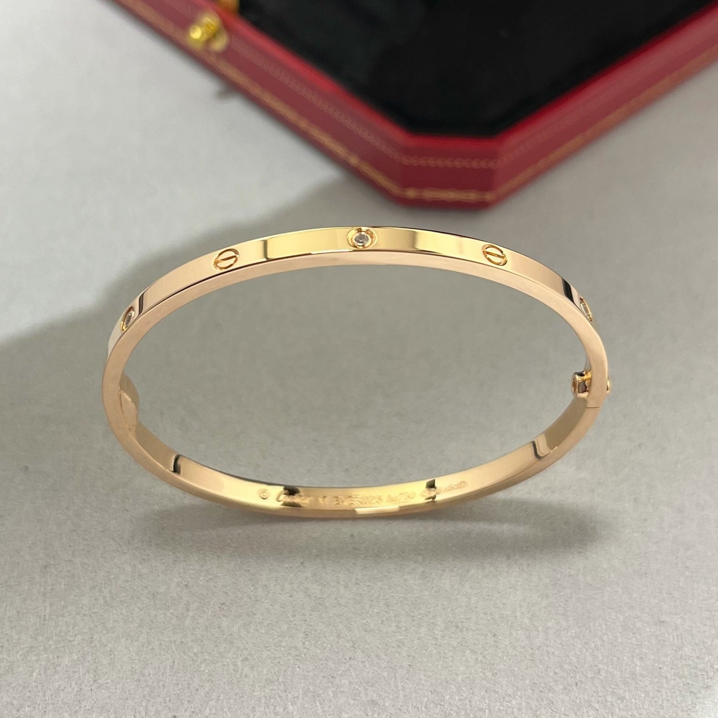 [Elite]LOVE BRACELET 3.65MM 6 DIAMONDS