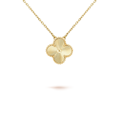 [Elite]CLOVER 15MM LASER NECKLACE