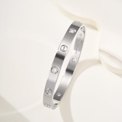 [Elite]LOVE BRACELET 6.1MM 4 DIAMONDS
