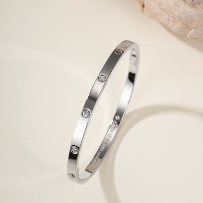 [Elite]LOVE BRACELET 3.65MM 6 DIAMONDS