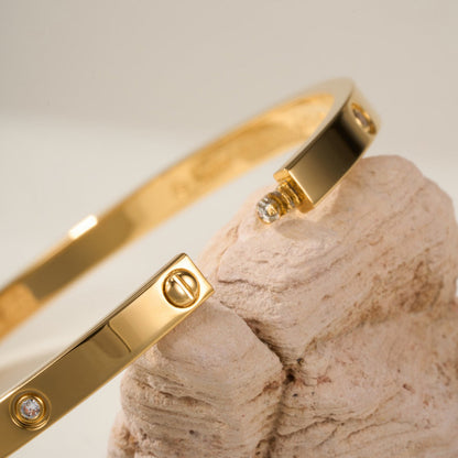 [Elite]LOVE BRACELET 3.65MM 6 DIAMONDS