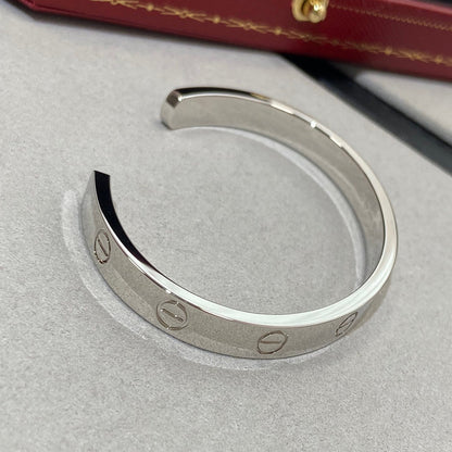 [Elite]LOVE BRACELET 6.1MM 1 DIAMOND OPEN CUFF