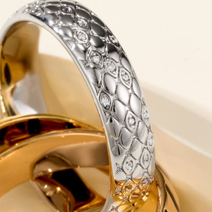 [Elite] TRINITY  RING LEOPARD PRINT