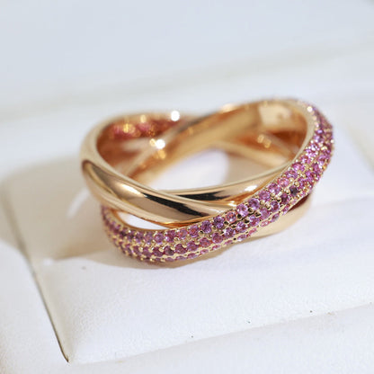 [Elite]TRINITY 3.2MM RING PINK DIAMOND