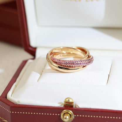 [Elite]TRINITY 3.2MM RING PINK DIAMOND