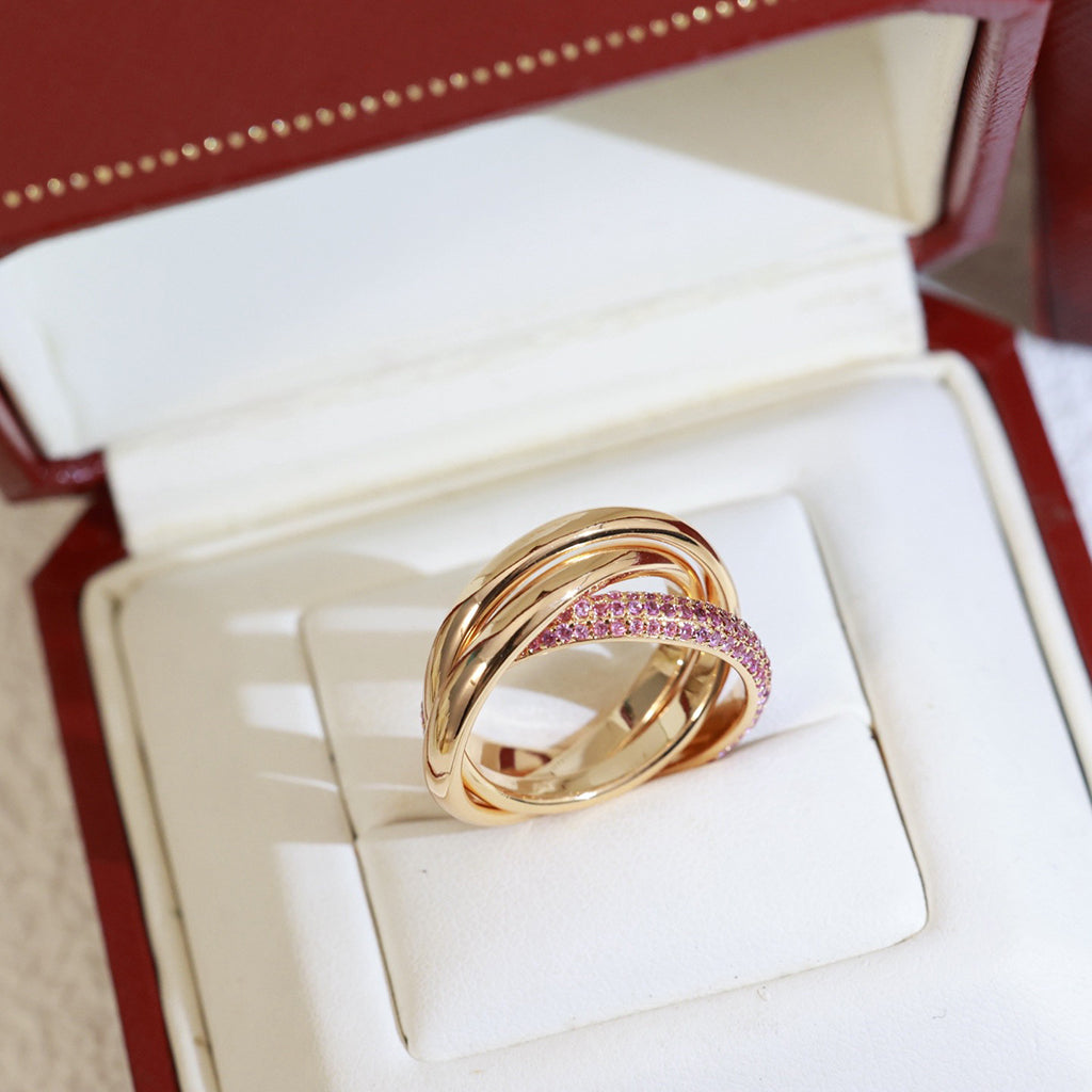 [Elite]TRINITY 3.2MM RING PINK DIAMOND
