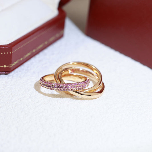 [Elite]TRINITY 3.2MM RING PINK DIAMOND