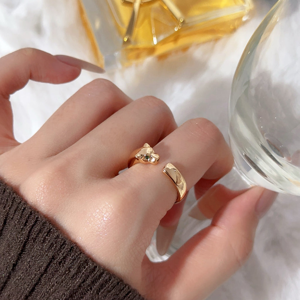 [Elite]PANTHERE NO DIAMOND SMALL RING
