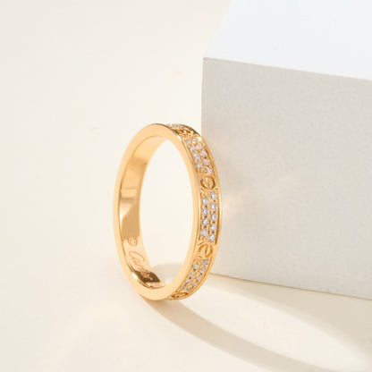[Elite]LOVE RING 2.65MM DIAMOND