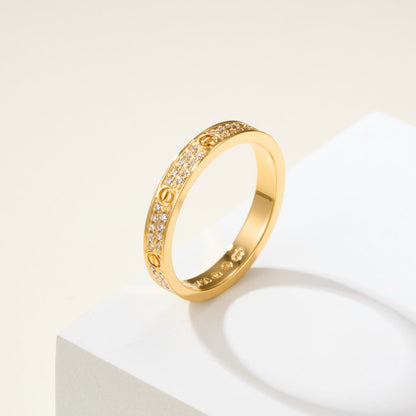 [Elite]LOVE RING 2.65MM DIAMOND