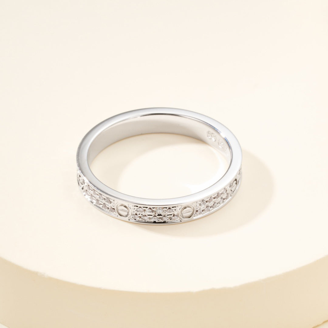[Elite]LOVE RING 2.65MM DIAMOND